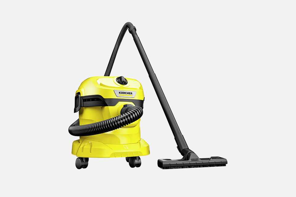 Kärcher WD 2 Plus wet and dry vacuum cleaner.