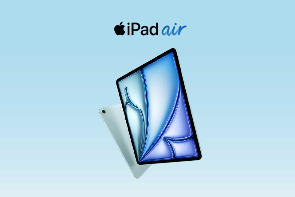 iPad Air pre-order now. Now supercharged by M4.