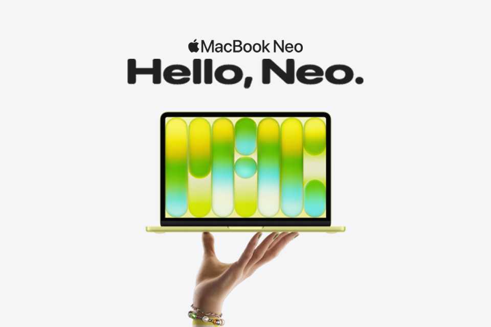MacBook Neo coming soon. Love at first Mac.