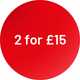 2 for £15.