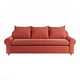 Habitat Whitby Fabric 4 Seater Sofa - Papaya - Ash Leg.