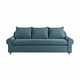 Habitat Whitby Fabric 4 Seater Sofa - Blue - Ash Leg.