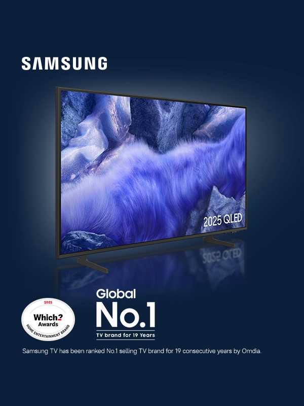 Get an Argos gift card worth up to £250 when you buy selected Samsung TVs.