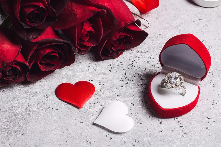 Wedding and engagement ring guide.