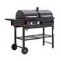 Charcoal and gas BBQs.