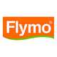 Flymo brand logo.