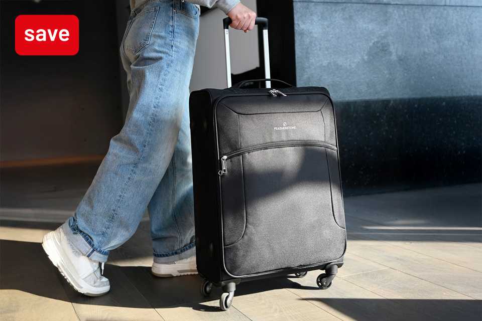 Save up to 50% on selected luggage. Your next adventure starts with great value.