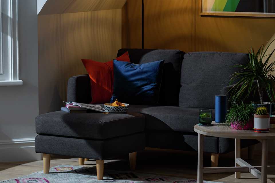 Habitat Remi Fabric 2 Seater - Teal.