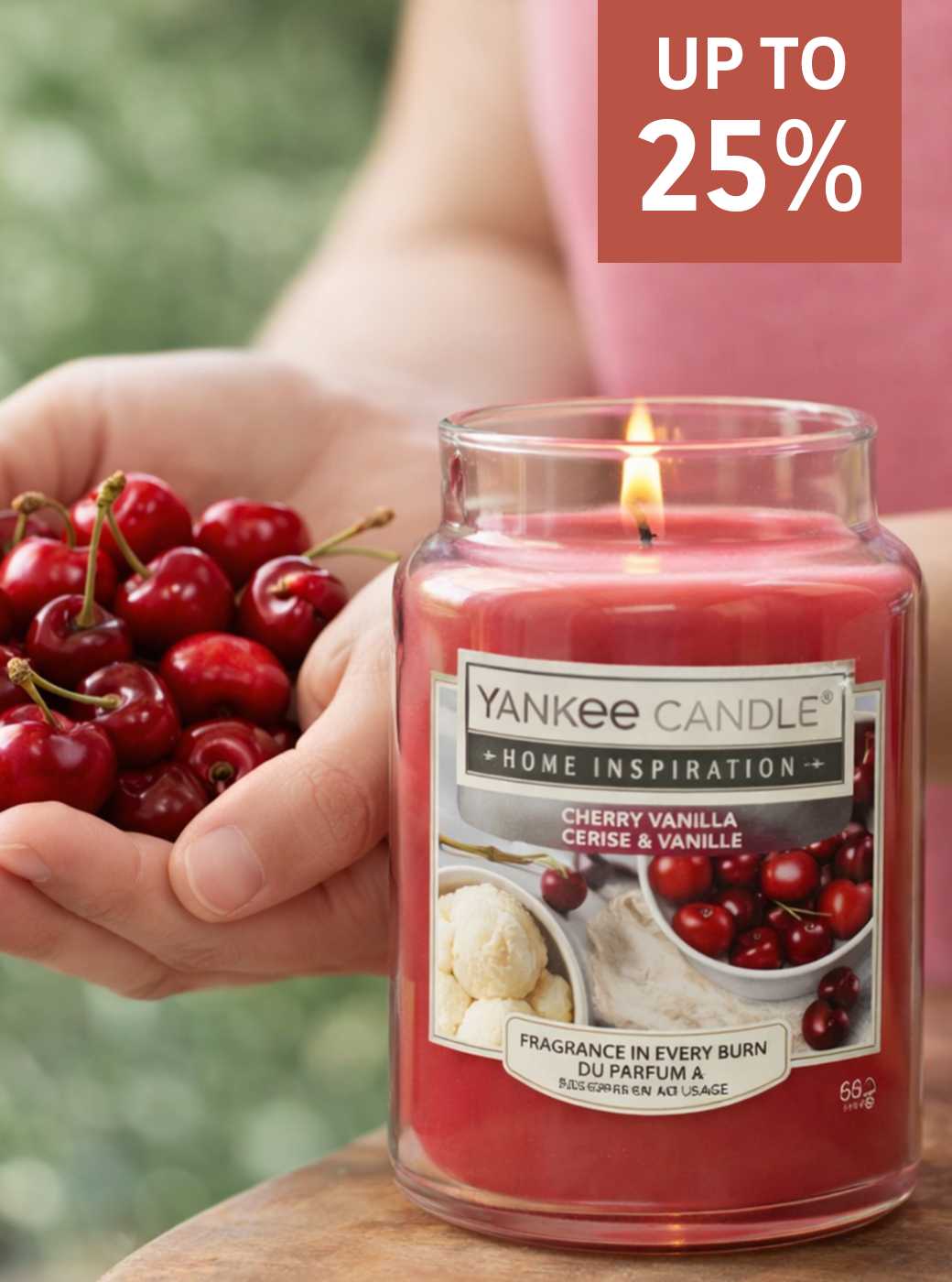 Save 25% on selected home fragrance. Candles and diffusers, perfect for gifting. Shop now.