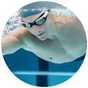 Swimming goggles.