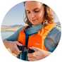 Buoyancy aids and life jackets.