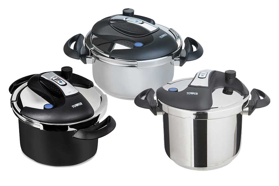 Tower pressure cookers.