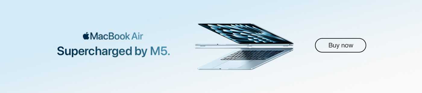 MacBook Air. Might takes flight. Supercharged by M5.