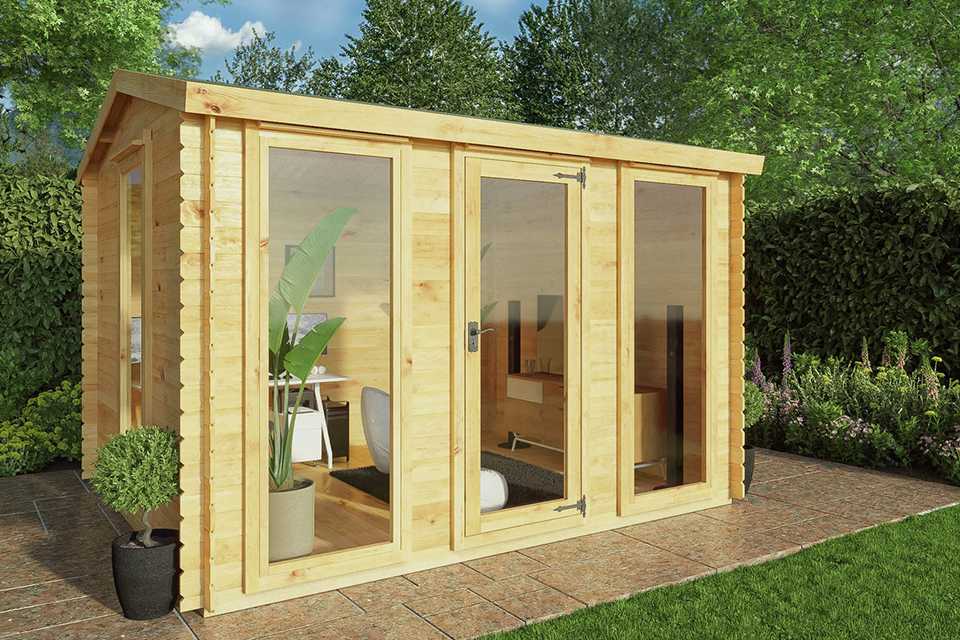 Mercia Kielder Log Cabin - 3.5x3.