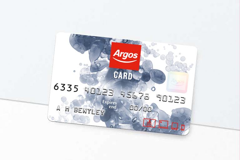 Apply for an Argos Card.