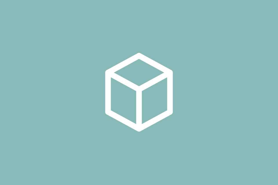 An icon of a 3D cube.