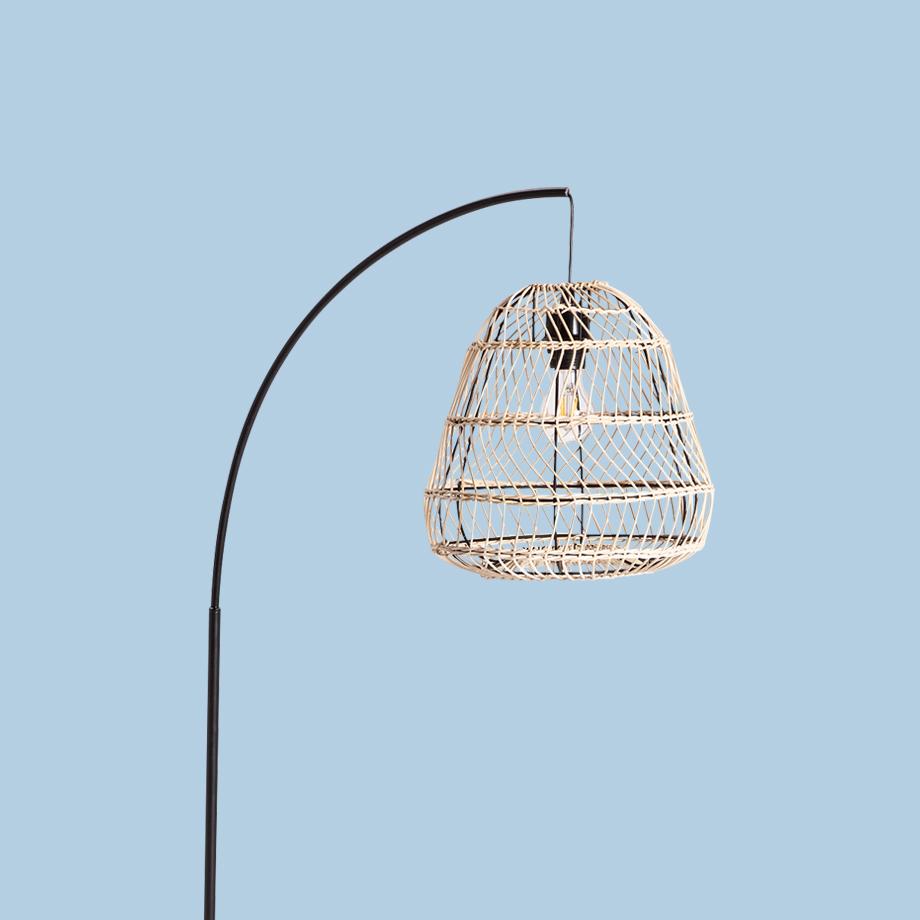 Floor lamp.