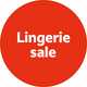 Lingerie sale.