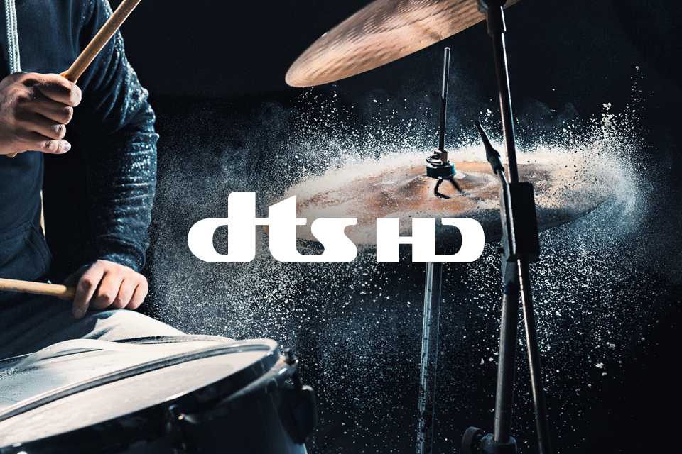 Lifestyle image depicting sound with a man playing his drum kit.