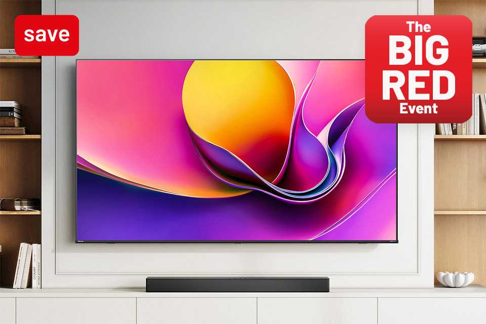 The Big Red Event. Save on selected tech. Using code RED10.