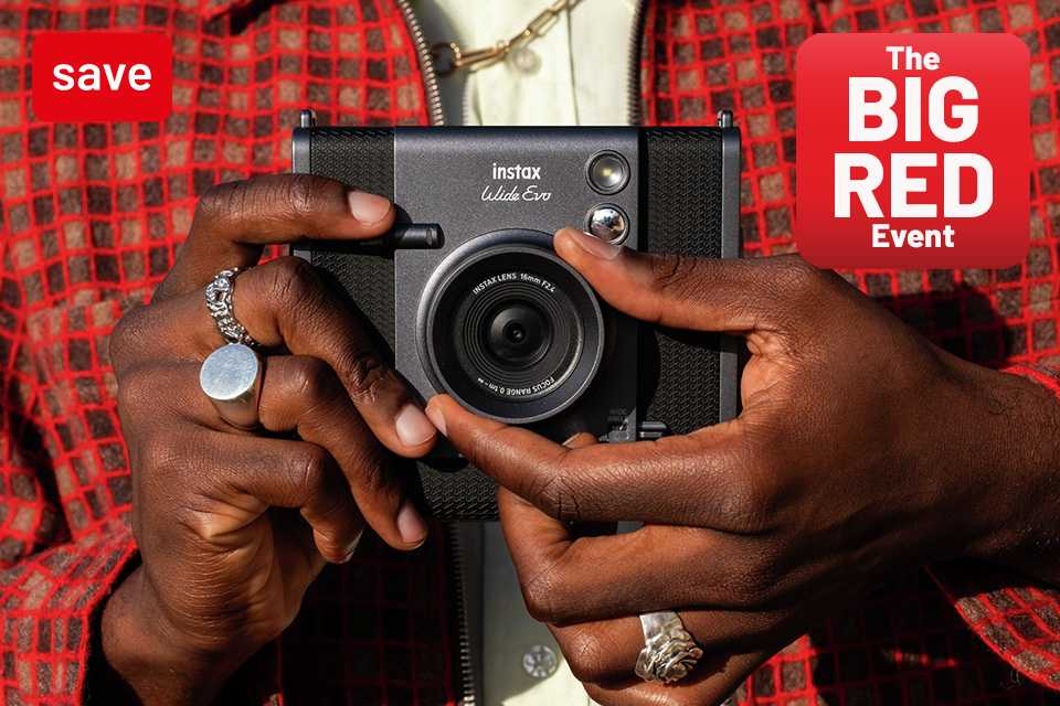 The Big Red Event. Save on cameras and accessories with code RED10, RED20, RED30 or RED50.