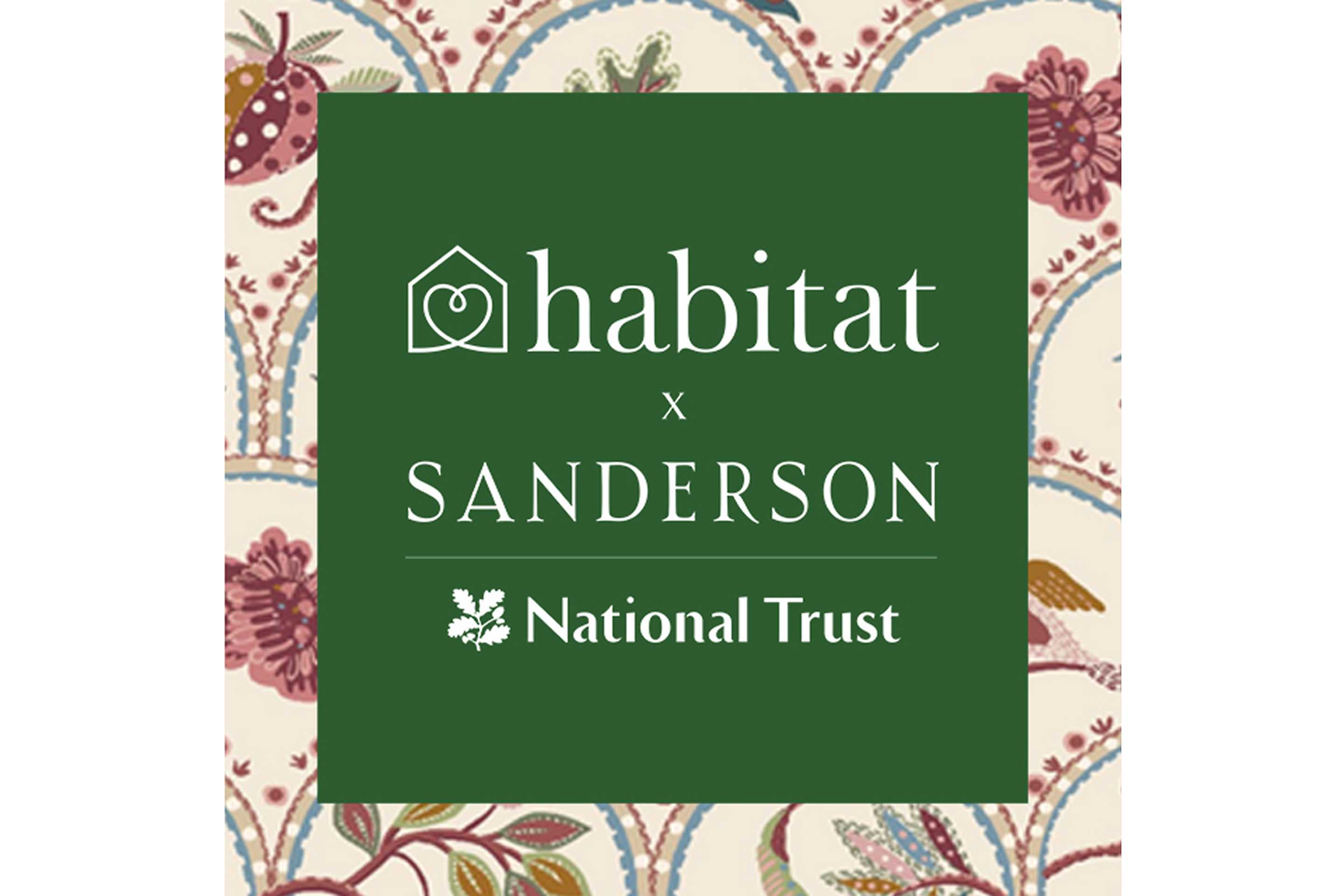 Habitat x Sanderson & National Trust.