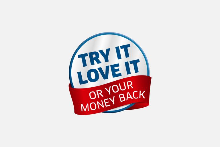 30 day money back guarantee.