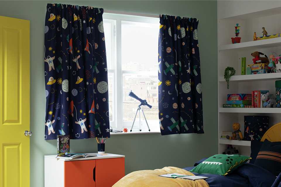 Habitat Kids Space Blackout Curtains.