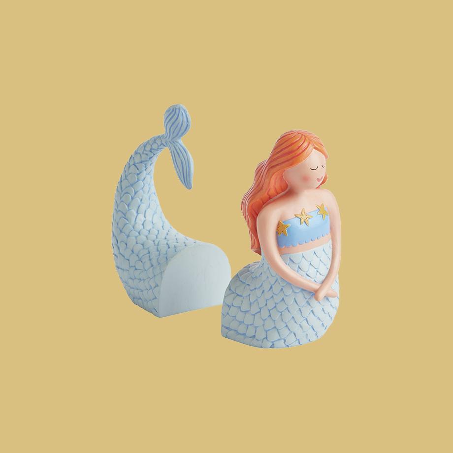 Habitat kids mermaid bookends.