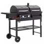 Charcoal and gas BBQs.