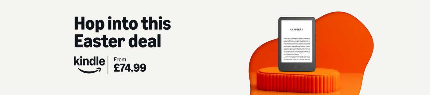 The Big Red Event. Amazon. Hop into this Easter deal Kindle. From £74.99.