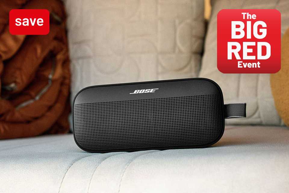 The Big Red Event. Save 10% on selected Bose speakers. Use code RED10.