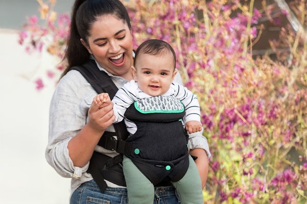 model shot of Infantino Flip Advanced 4-in-1 Baby Carrier