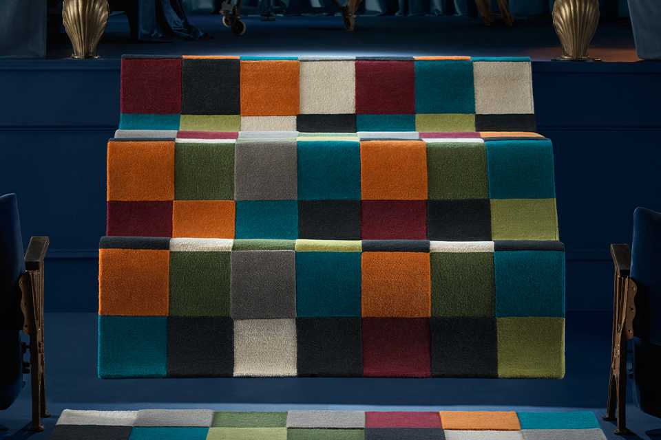 Archive Patch Wool Rug - Designed by Heather Goode.