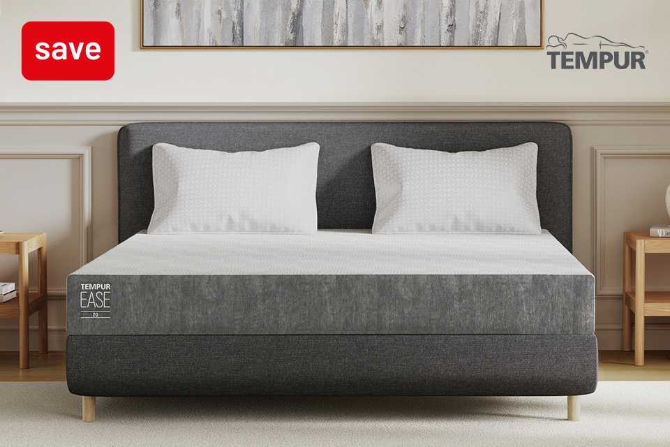 Save 20% on selected Tempur bedding & mattresses.
