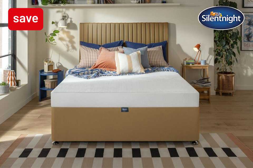 Our latest Silentnight offers. Time to replace tired nights.