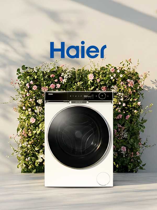Save on selected Haier laundry appliances. 10% off until 7th April with code RED10.