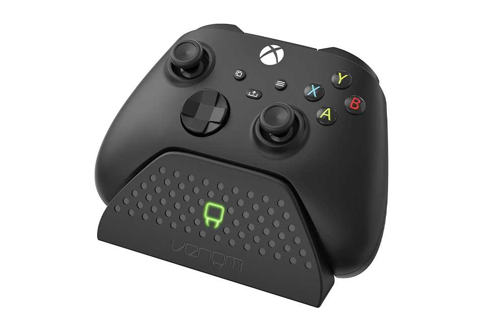 A Venom single docking station for Xbox Series X.