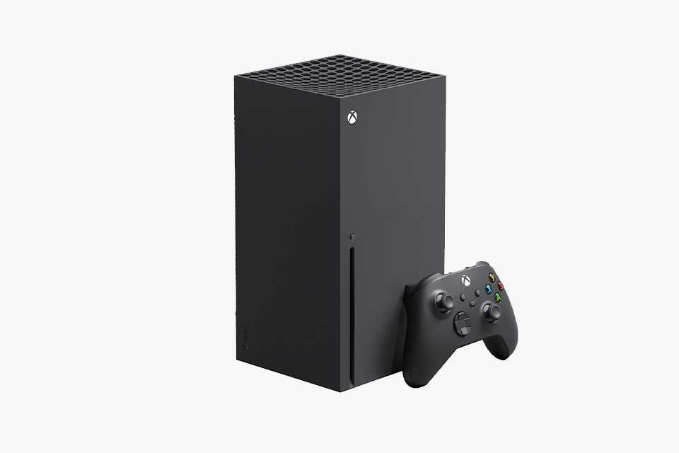 An Xbox Series X console.