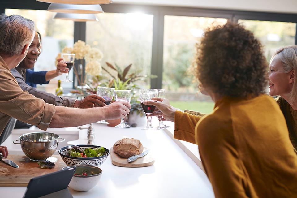 Easy entertaining.