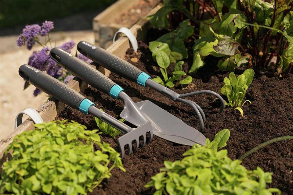 Gardena Comfort Hand Tool Set.
