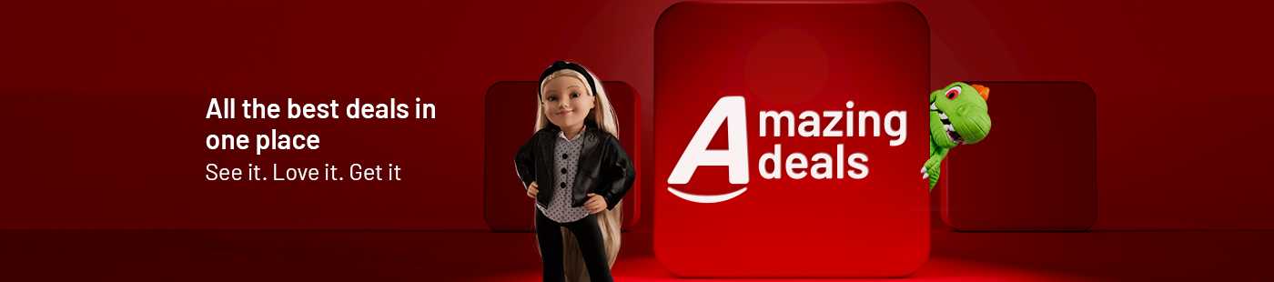 A-mazing deals. All the best deals in one place. See it. love it. Get it.