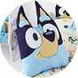 Bluey Kids 3D Ears Shaped Cushion - Blue - 35X35cm.