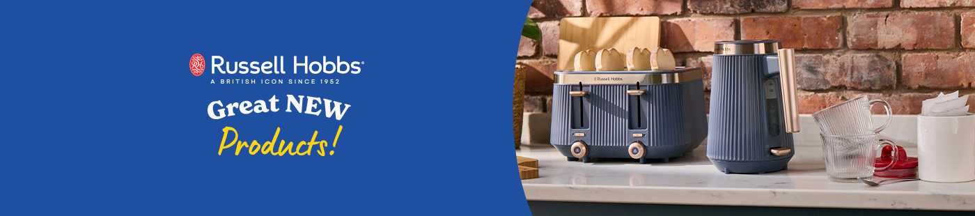 Russell Hobbs. Great new products!