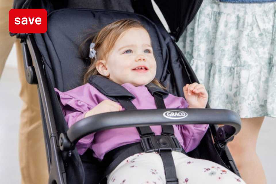 Save 25% on selected pushchairs and car seats.