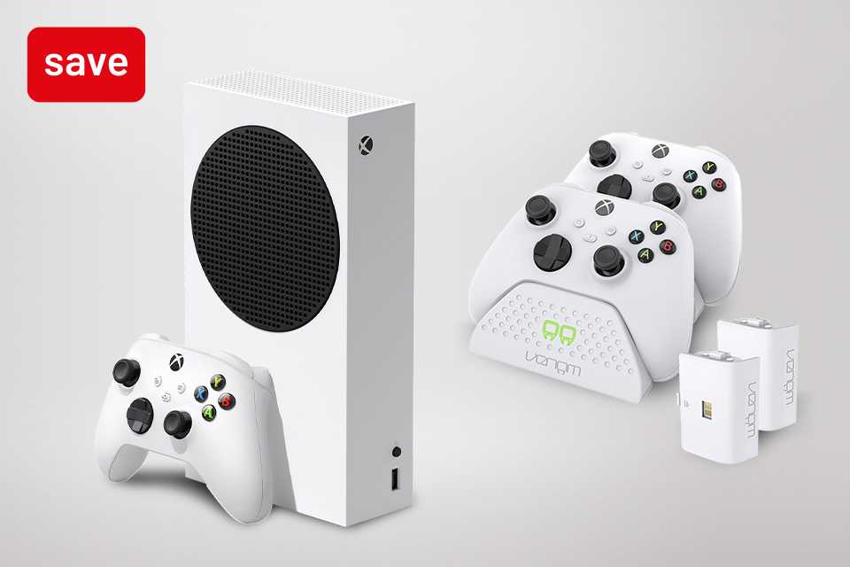 Buy a selected Xbox Console. And get 20% off docking stations.