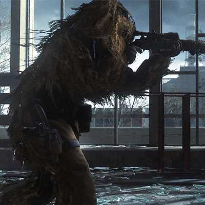 A scene from Call of Duty: Modern Warfare Remastered PS4 Game.