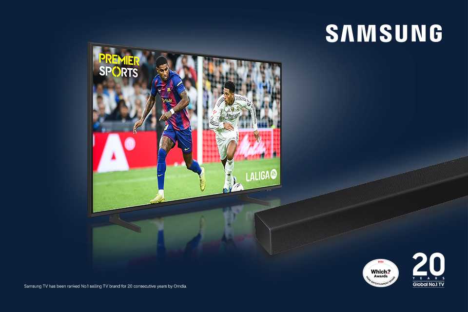 Get the Samsung 55" U8000F 4K TV and Samsung T420 soundbar for only £399.
