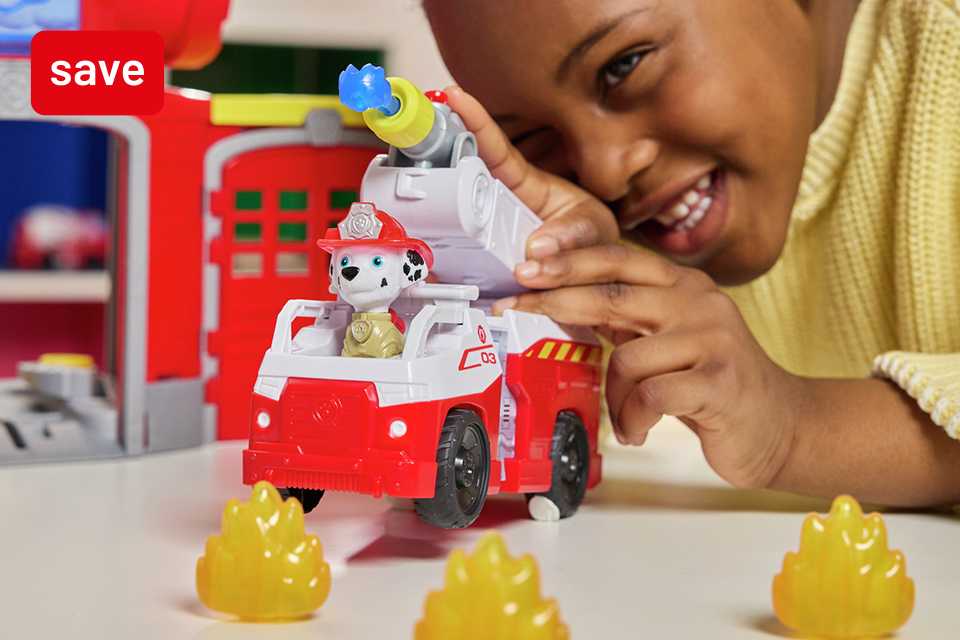 Save up to 50% on selected preschool toys. Includes PAW Patrol, Peppa, Bluey and more!