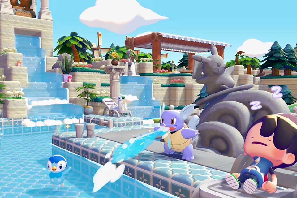 A screengrab from Mario Tennis Fever Nintendo Switch 2 Game.